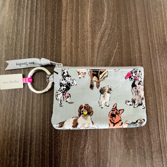 Vera Bradley Zip ID Case - Dog Show - Picture 2 of 3